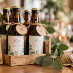 Bier als Gastgeschenke in Holzbox